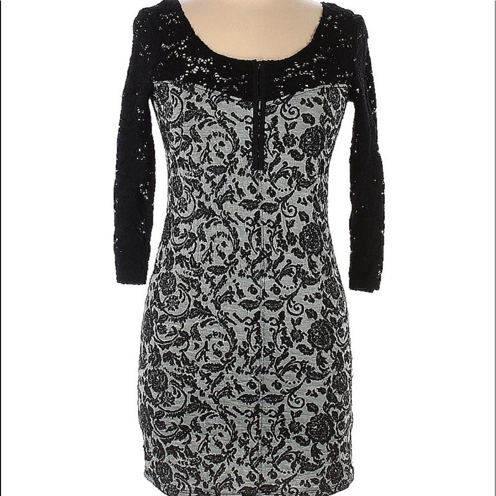 Free People Fitted Dress Large